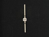 Charm Gioielleria Dossena  in Oro bianco Diamante CHOR-66 - EURO 113